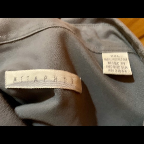 Blue Dress Shirt Men’s XXL (Metaphor) - Picture 4 of 4